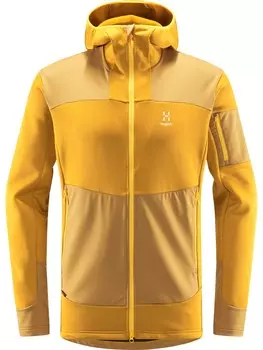 Спортивная флисовая куртка Haglfs Astral, горчица