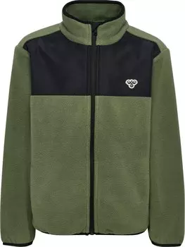 Спортивная флисовая куртка Hummel, оливковый