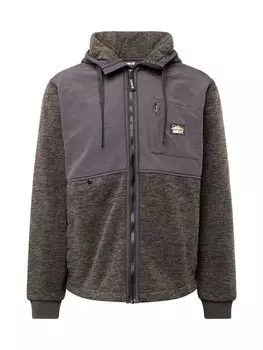 Спортивная флисовая куртка Hurley HURON BURRITO, серо-коричневый/антрацит