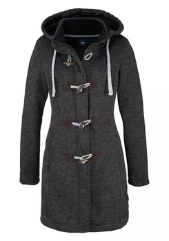 Спортивная флисовая куртка POLARINO, темно-серый