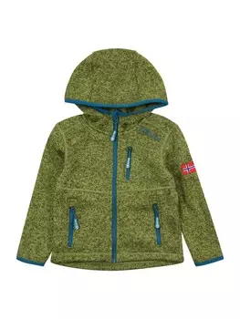 Спортивная флисовая куртка TROLLKIDS Jondalen, цвет Green/Petrol