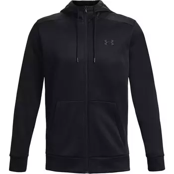 Спортивная флисовая куртка UNDER ARMOUR, черный