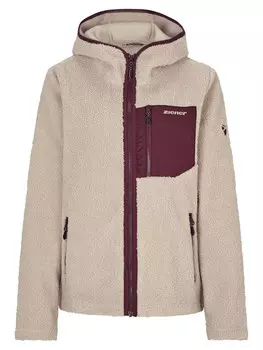 Спортивная флисовая куртка Ziener JUHA, бежевый