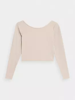 Спортивная футболка 4F, бежевый