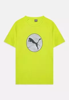Спортивная футболка ACTIVE GRAPHIC Puma, цвет lime pow