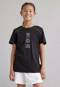 Спортивная футболка ACTIVE SPORTS GRAPHIC TEE UNISEX Puma, черный