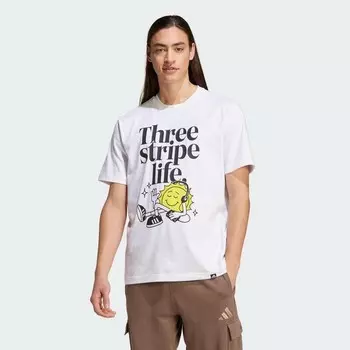 Спортивная футболка Adidas, белый