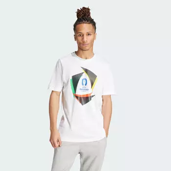 Спортивная футболка Adidas, белый
