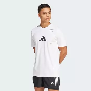 Спортивная футболка Adidas, белый