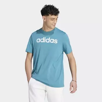 Спортивная футболка Adidas, бирюзовый синий