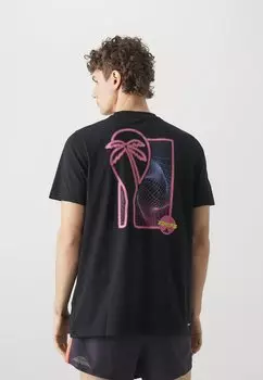 Спортивная футболка Adidas, черная