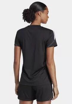 Спортивная футболка Adidas, черно-белый