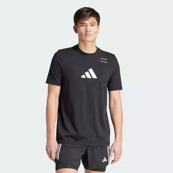 Спортивная футболка Adidas, черный
