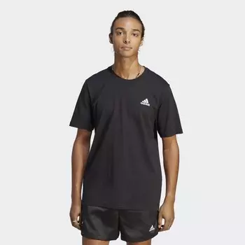 Спортивная футболка Adidas, черный/темно-серый