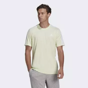 Спортивная футболка Adidas, цвет anisgrn/weiss