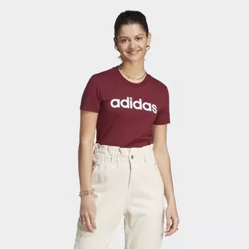 Спортивная футболка Adidas, цвет bordeaux/weiss