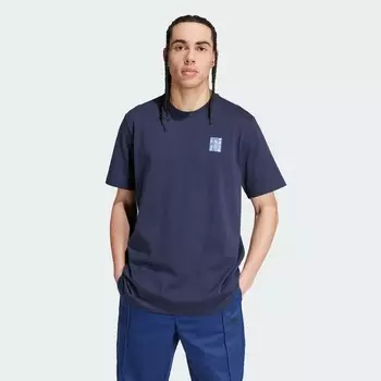 Спортивная футболка Adidas, цвет petrolblau