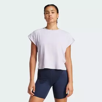 Спортивная футболка Adidas, цвет silber/flussgrau
