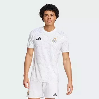 Спортивная футболка Adidas, цвет weiss/grau/weiss