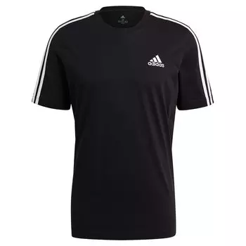 Спортивная футболка adidas Essentials 3 Stripes, черный