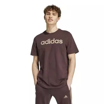 Спортивная футболка Adidas, коричневый