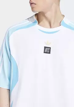 Спортивная футболка ADIDAS NTS RADIO adidas, синий