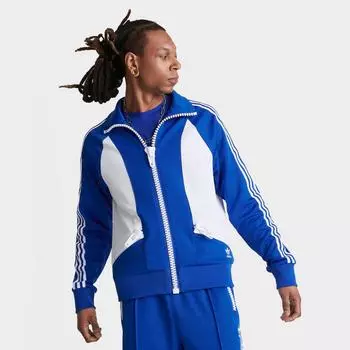 Спортивная футболка adidas Originals x Jeremy Scott с большой молнией, синий