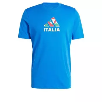 Спортивная футболка ADIDAS PERFORMANCE Performance Italy Football Fan, королевский синий