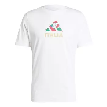 Спортивная футболка ADIDAS PERFORMANCE Performance Italy Football Fan, белый