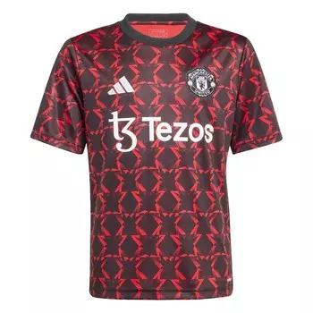 Спортивная футболка ADIDAS PERFORMANCE Performance Manchester United, черный
