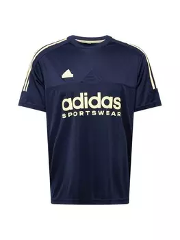 Спортивная футболка ADIDAS PERFORMANCE Performance Tiro, темно-синий