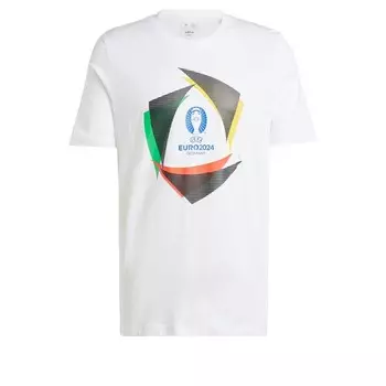 Спортивная футболка ADIDAS PERFORMANCE Performance UEFA EURO24, белый