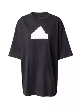 Спортивная футболка ADIDAS SPORTSWEAR Performance Future Icons Badge Of Sport, черный