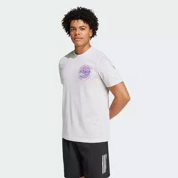 Спортивная футболка Adidas, темно-серый