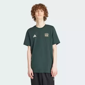 Спортивная футболка Adidas, зеленый