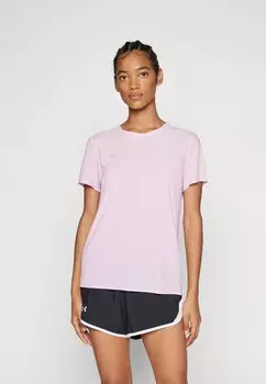 Спортивная футболка AIROLITE RUN SHORT SLEEVE HOKA, розовый