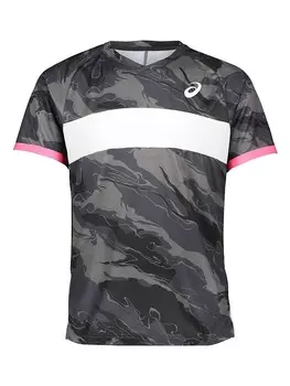 Спортивная футболка asics Trainingsshirt, цвет schwarz/grau