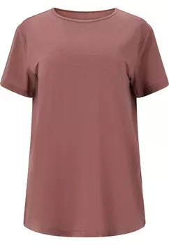 Спортивная футболка Athlecia Performance LIZZY, коричневый