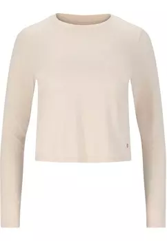 Спортивная футболка Athlecia, светло-бежевый