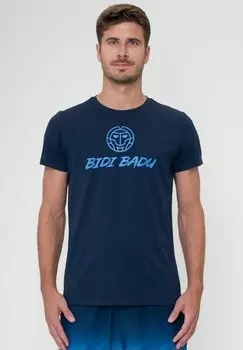 Спортивная футболка BEACH SPIRIT LOGO CHILL BIDI BADU, цвет dark blue