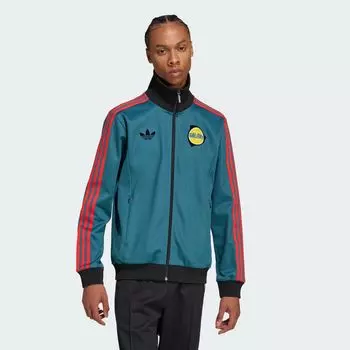 Спортивная футболка Beckenbauer 2024 LA Galaxy Adidas, цвет Viridian/Black