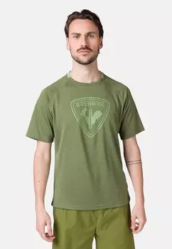 Спортивная футболка BIG TEE Rossignol, темно-зеленый