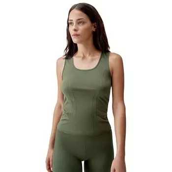 Спортивная футболка Born Living Yoga Eda Seamless, зеленый