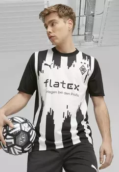 Спортивная футболка Borussia Mnchengladbach Third Jersey Replica Puma, цвет black- white