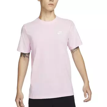 Спортивная футболка Club T-shirt Men Foam Pink Nike, цвет Foam Pink