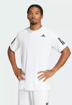Спортивная футболка CLUB TENNIS CLIMACOOL 3-STRIPES Adidas Performance, белый