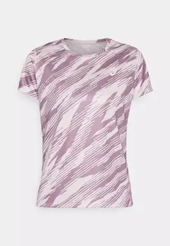 Спортивная футболка CORE ALL OVER PRINT TOP ASICS, нюд