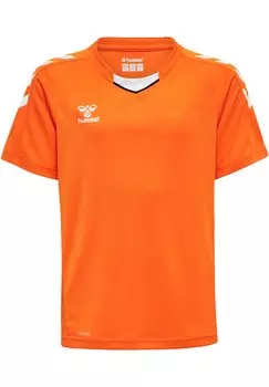 Спортивная футболка CORE Hummel, цвет orange tiger
