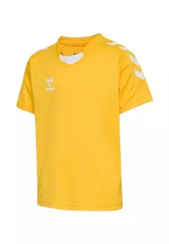 Спортивная футболка CORE Hummel, неоновый желтый