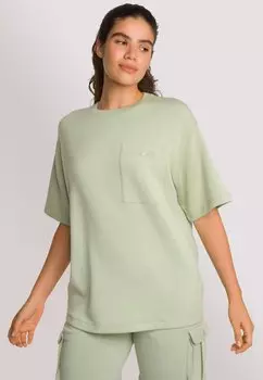 Спортивная футболка Cruz Unisex OCEANSAPART, шалфейно-зеленый